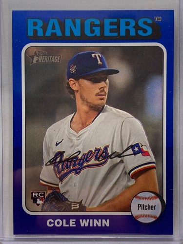 2024 Topps Heritage High Number #501-725 DARK BLUE PARALLEL - YOU PICK (a356) - Picture 127 of 184