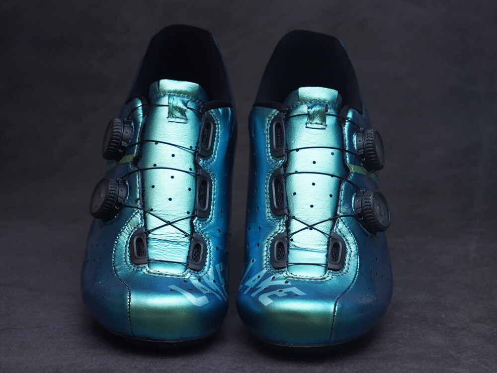 LAKE CX332 Roo Leather Cycling Shoes: Japan Ltd Green EU39 LAKE CX332 Roo Leather Cycling Shoes: Japan Ltd Green EU39