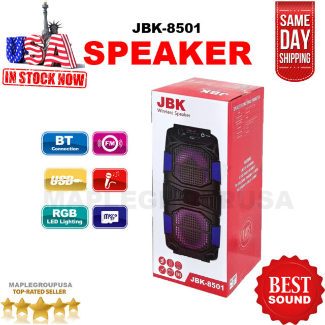 Portable Party Bluetooth Speaker Wireless Sound System Subwoofer JBK-8501