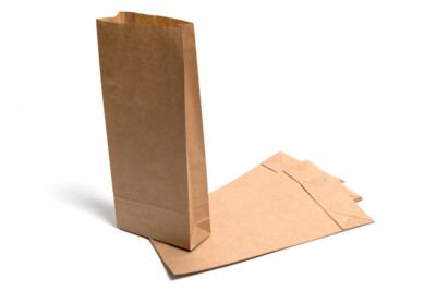 block bottom kraft bolsas