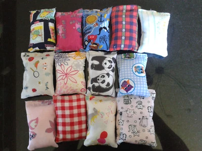 HANDGEFERTIGT 10 x Schmusekissen Gr. Mittel für Katzen, Baldriankissen, Zugunsten Tierschutz