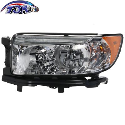 For 2006-2008 Subaru Forester Halogen Headlight Driving Head Drive Left Side