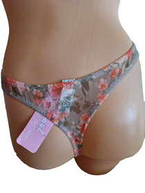 Lise Charmel Antigel estival garden fleurs women size L thong