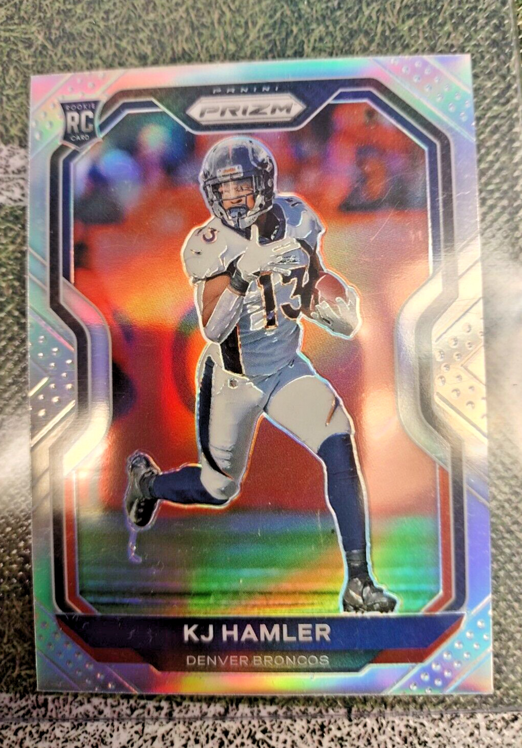 2020 Panini Prizm #315 KJ Hamler Silver Prizm Denver Broncos MINT
