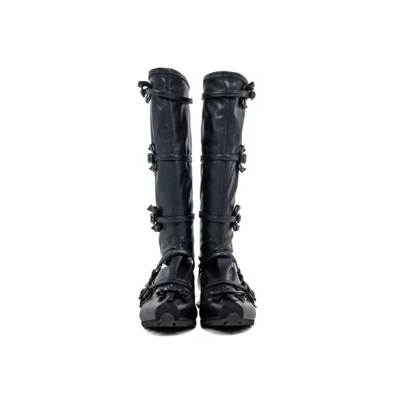 Kiko Kostadinov RIBBON HIGH BOOT Black size EU / IT 39 | eBay Kiko Kostadinov RIBBON HIGH BOOT Black size EU / IT 39 | eBay