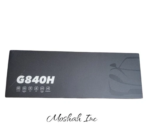 WOLFBOX G840H 12'' Mirror Dash Cam with WiFi, 2.5K Rear View Mirror Camera with 