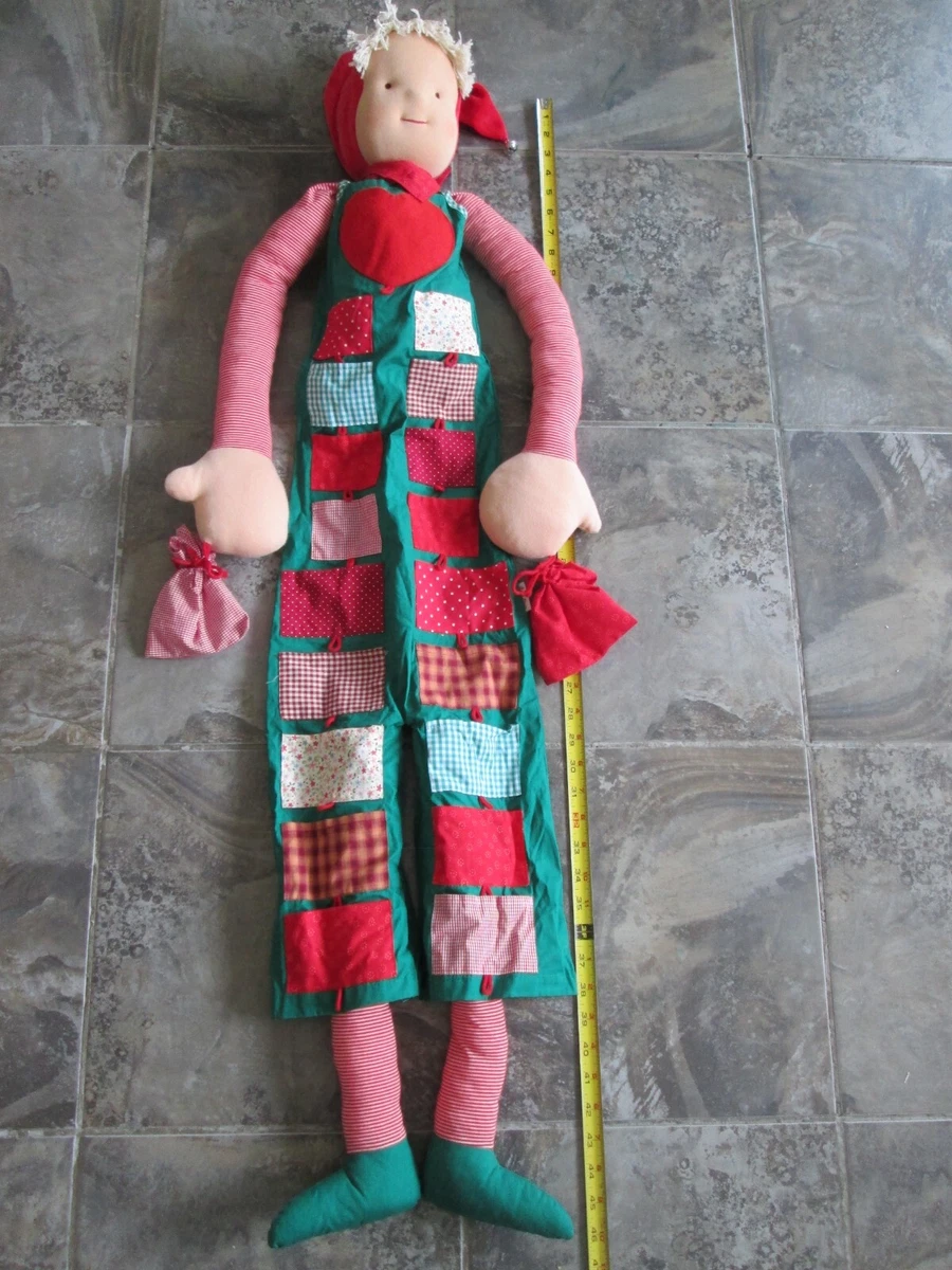 Kathe Kruse Reusable Soft Christmas Advent Calendar Doll Waldorf Pockets  Hanging | eBay
