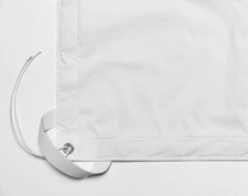 CANVAS GRIP 8' X 8'  Bleached Muslin  - Overhead