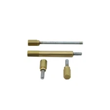 V-Twin Mfg® 35-0025 - Brass Extended Float Bowl Screw Kit for S&S Super E & G