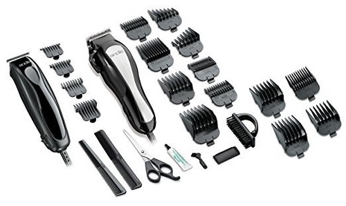 Hair-Cut-Clipper-Promotor-Trimmer-Combo-27-Piece-Haircutting-Kit-Shaving-Machine