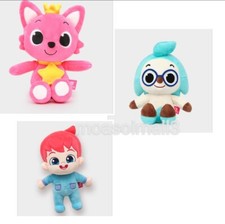 Pinkfong Hogi Bebefinn Plush Doll Soft Toy 30cm Korean Animation Official