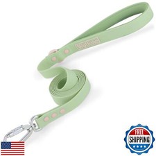 Wolfone 6ft Safety Auto-Lock Carabiner Dog Leash Soft Handle Waterproof Cute