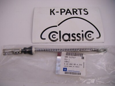ORIGINAL OPEL Astra F G H Combo Zafira Seilzug Handbremse 9127527 Bremsseil