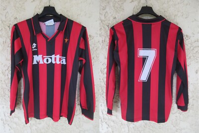 MAILLOT MILAN AC Kaká Taille L Maglia Brésil ballon d'or Orlando Vintage EUR 90,00 - FR