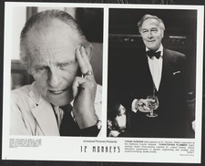 FRANK GORSHIN CHRISTOPHER PLUMMER in 12 Monkeys '95 GLASS TUXEDO