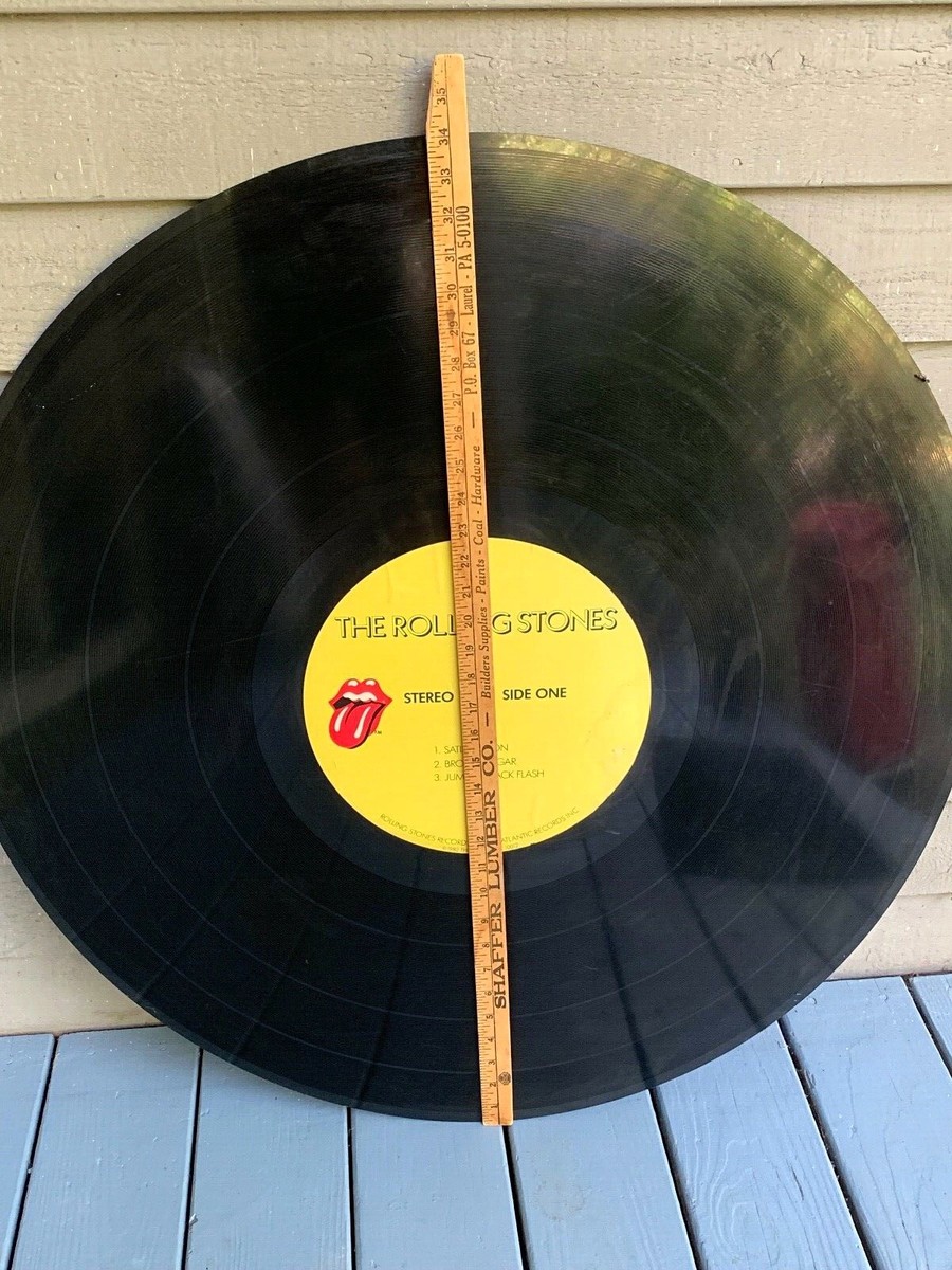 Super Rare 1982 Rolling Stones THINK BIG NYC HUGE 34