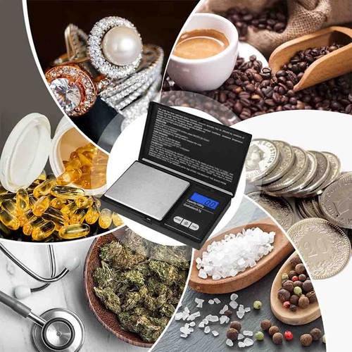 New 1000g x 0.1g Mini Digital Scale Jewelry Pocket Gram LCD US - Picture 5 of 8