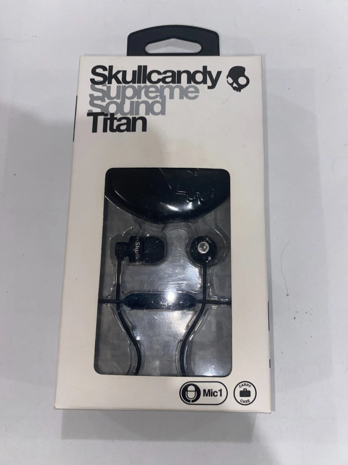 Écouteurs Skullcandy Titan Supreme Sound, noir neuf ancien stock S2TTDY 033