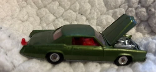 VINTAGE 1970s CORGI JUNIORS CADILLAC ELDORADO DIE-CAST CAR GREEN