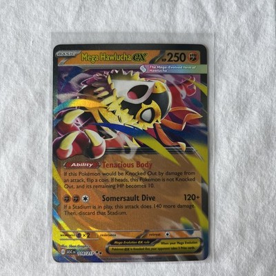 Mega Hawlucha ex 116/217 - Ascended Heroes Pokemon NM
