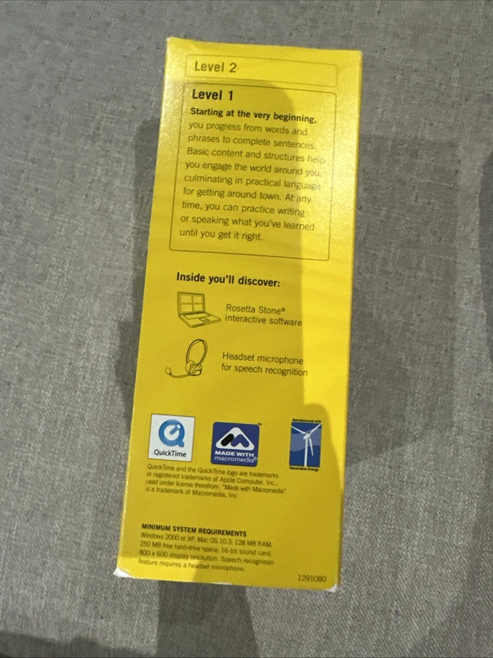 Rosetta Stone Turkish Level 1 CD-ROM for WIN/MAC - Image 4 of 4