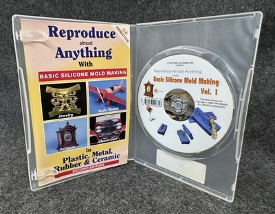 Reproduce Almost Anything w/ Basic Silicone Mold Making Book & DVD Ben Ridge