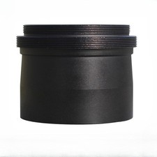 2" Telescope T-Mount Adapter M48x0.75 M54x0.75 Thread Aluminum Anti-Reflection