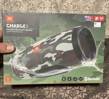JBL Charge 3 Wireless Speaker camouflage Portable Bluetooth speaker New Open Box