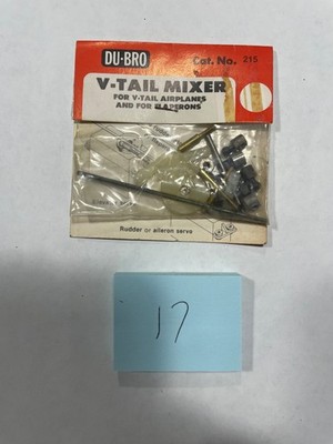 VINTAGE R/C  DU-BRO  V-TAIL MIXER (FOR V-TAIL AIRPLANES & FOR FLAPERONS)   #215