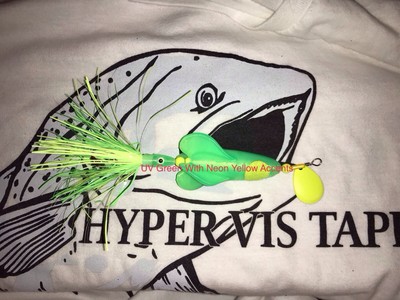 High Percentage Salmon Trolling Spinner Bait-2  Spinner and #3 Blade Pack of 1