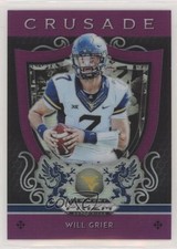 2019 Panini Prizm Draft Crusade Purple Prizm Will Grier #4 0f8