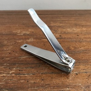 Vintage BASSETT USA 76 Nail Clippers Trim Made in USA Heavy Duty Steel HTF