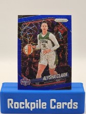 2025 Panini Prizm WNBA - Alysha Clark #129 Blue Velocity Prizm
