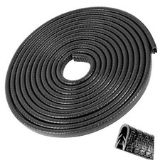 Car Door Edge Guards 32Ft 10M Universal Rubber U Shape Edge Trim 32 ft Black