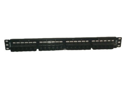 Belden RVAPPF1U24BK 24-Port 10GX REVConnect Patch Panel 1U Black - No Accessorie