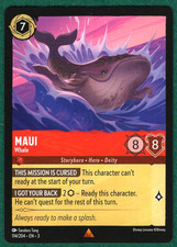 Maui - Whale - Into the Inklands 114 - Disney Lorcana TCG Card