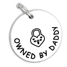 Kivosliviz Owned Owner Keychain Gifts Daddydom Gift Daddydom Keychain