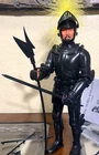 Vintage Marx Johnny West UK Sir Cedric Noble Black Knight w/99.5% accs VERY RARE