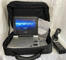 Coby TF-DVD7107 Portable DVD Player Leather Case Parts Only Vintage Electronics