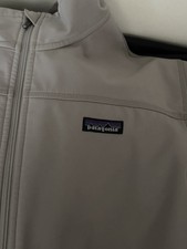 Patagonia Windproof Leeway Jacket Men s XL Soft-shell Feather Grey, Discontinued