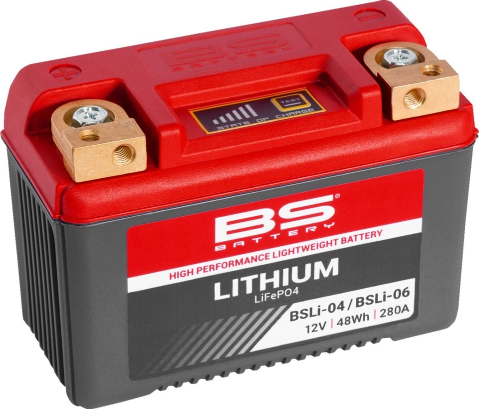 BATTERIA LITIO BS Battery BSLI-04/06 KAWASAKI KLE 650 VERSYS 650 2023 - Imagen 1 de 1