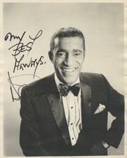 DAVIS, Sammy Jr. (1925–1990): Signed Photograph