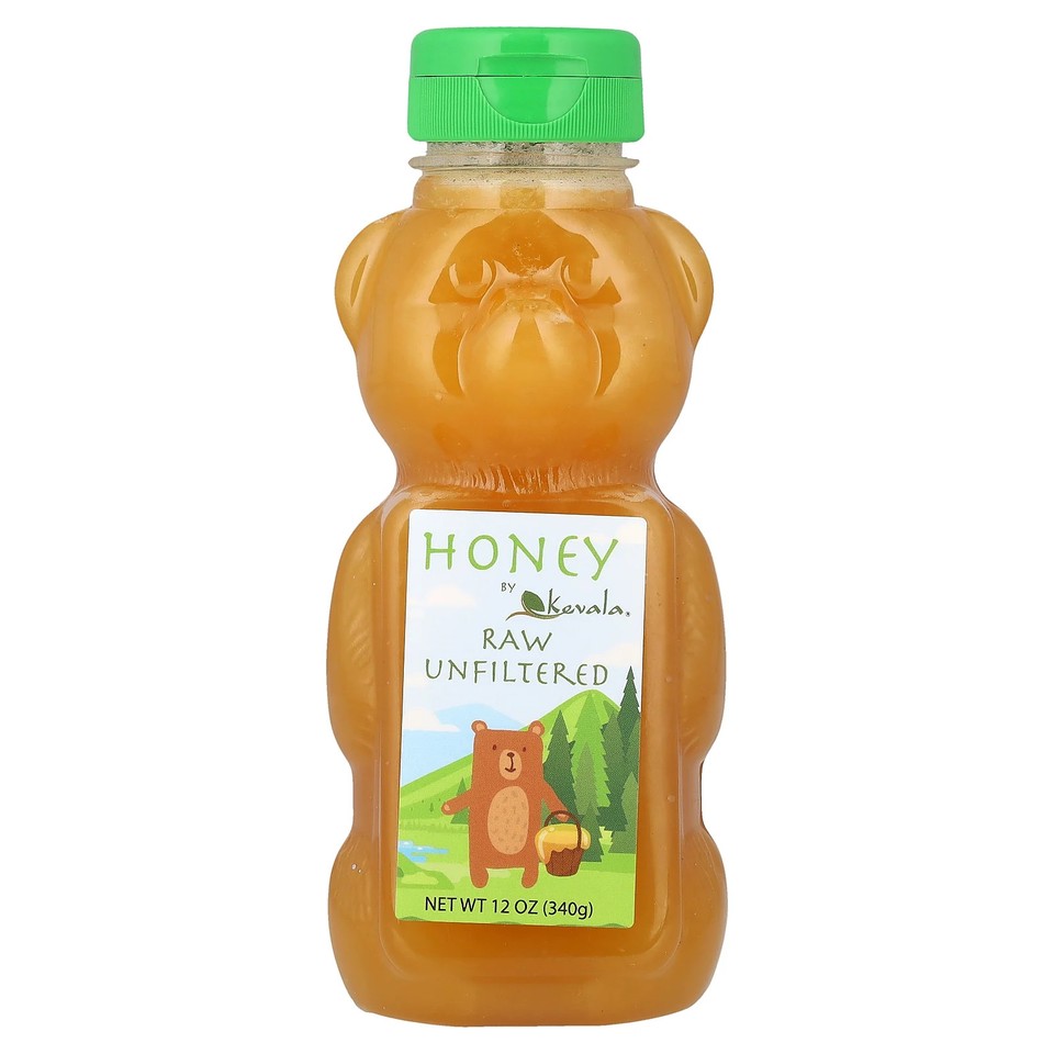 Honey, Raw Unfiltered, 12 oz (340 g)