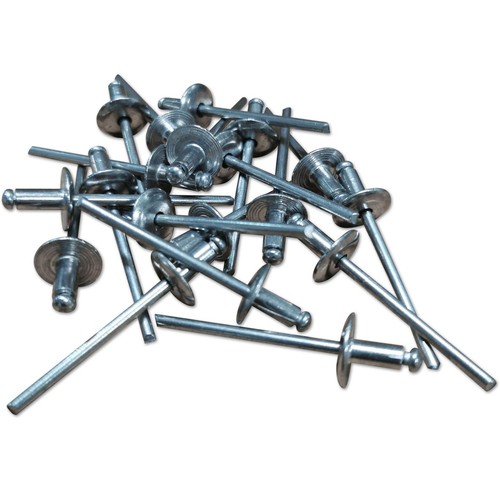RIVET AVEUGLE ALU TETE 12 mm EXTRA LARGE DE 4 X 8 TIGE ACIER - 500 ...