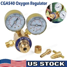 Oxygen Gas Welding Welder Regulator Pressure Gauge Victor Style Cutting CGA 540