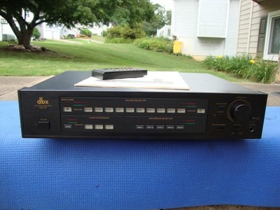 Awesome DBX CX-2 Control/ Pre- Amplifier w/ OEM Box & Manual - Tested