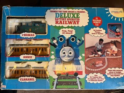 Thomas Tank Engine & Friends DELUXE Set Battery Operated Railway Rare 1993