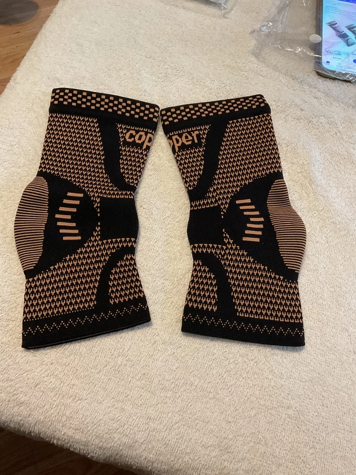 New: Copper Fit Orthopedic Arch Support Compression Sleeves (2 ) Sz. Large.. - Image 3 of 4
