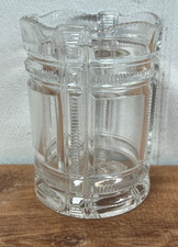 Duncan & Sons Cryptic Zipper Nova Scotia Ribbon Stars Sugar Bowl / Vase Antique