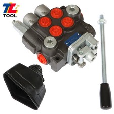 2 Spool 11 Gpm Hydraulic Control Valve Double Acting Tractor Loader 3600 Psi